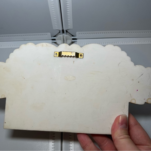 vintage Kathy Killip Demdaco 1999 Angel Key Hanger Holder Wall Plaque - Picture 4 of 5